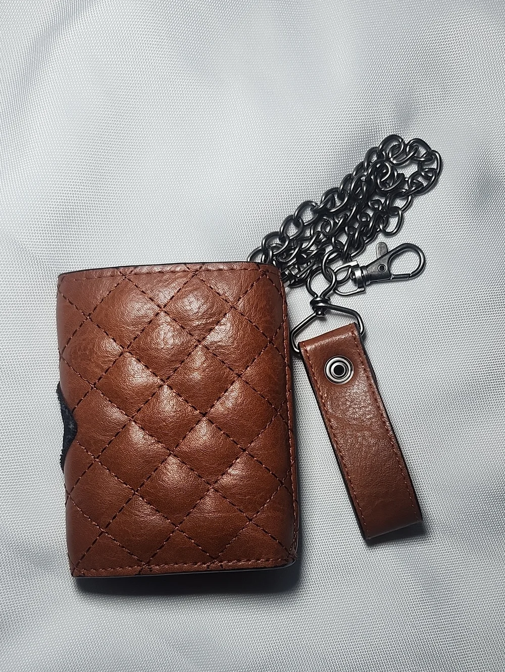 Bioworld Zelda Nintendo 2023 Men's Brown and Black Wallet Keychain